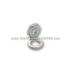 Ecrou + rondelle grover pour ecrou amortisseur inférieur